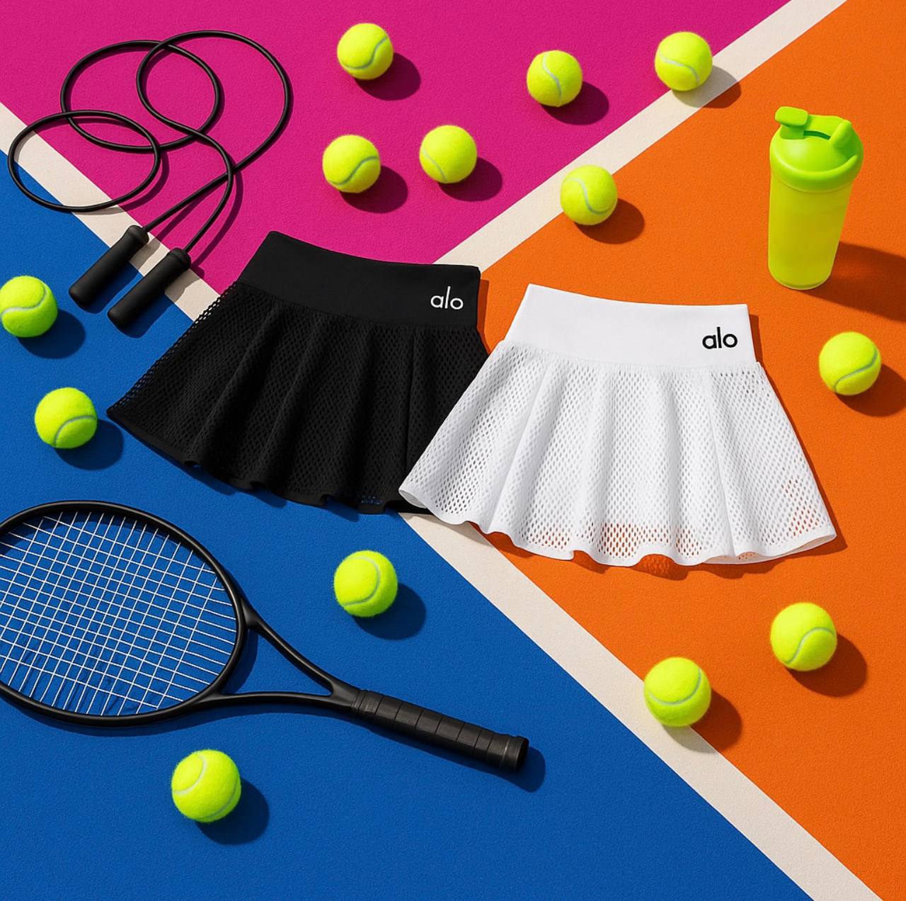 دامن تنیسی الو