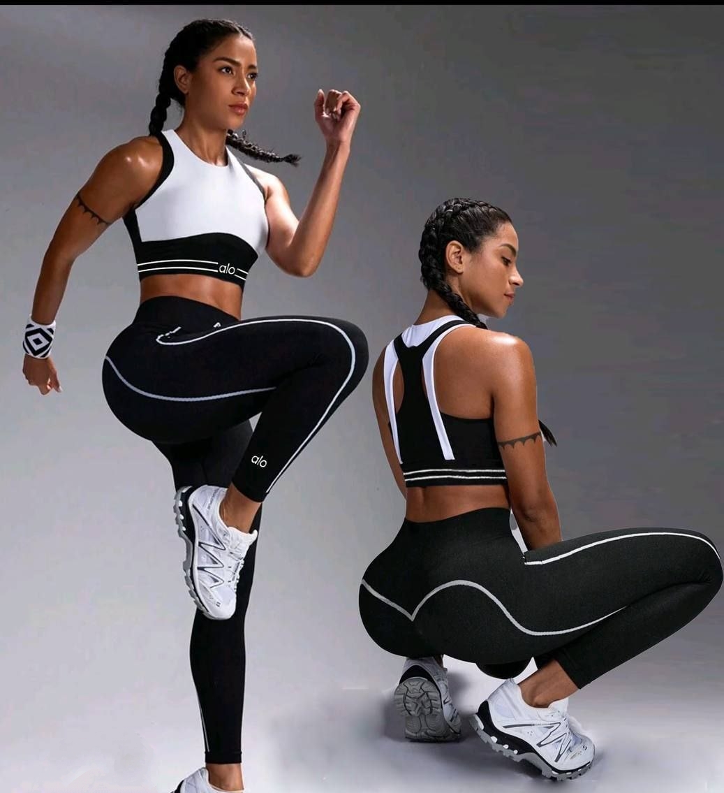 ست نیمتنه و لگ ورزشی الو زنانه