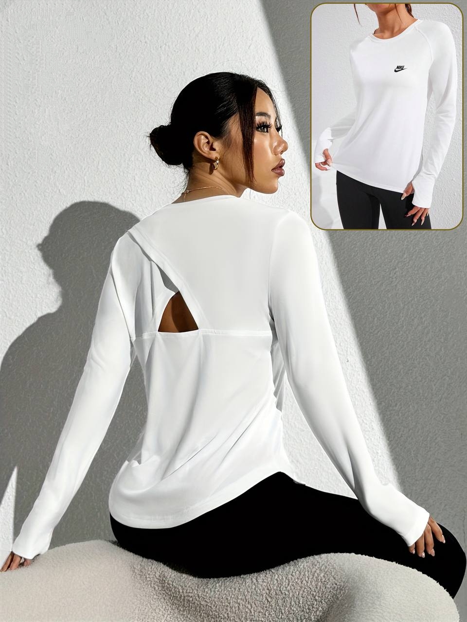 بلوز ورزشی زنانه پشت باز